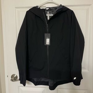 FABLETICS | Women’s Black Downpour Rain Jacket — New with tags!